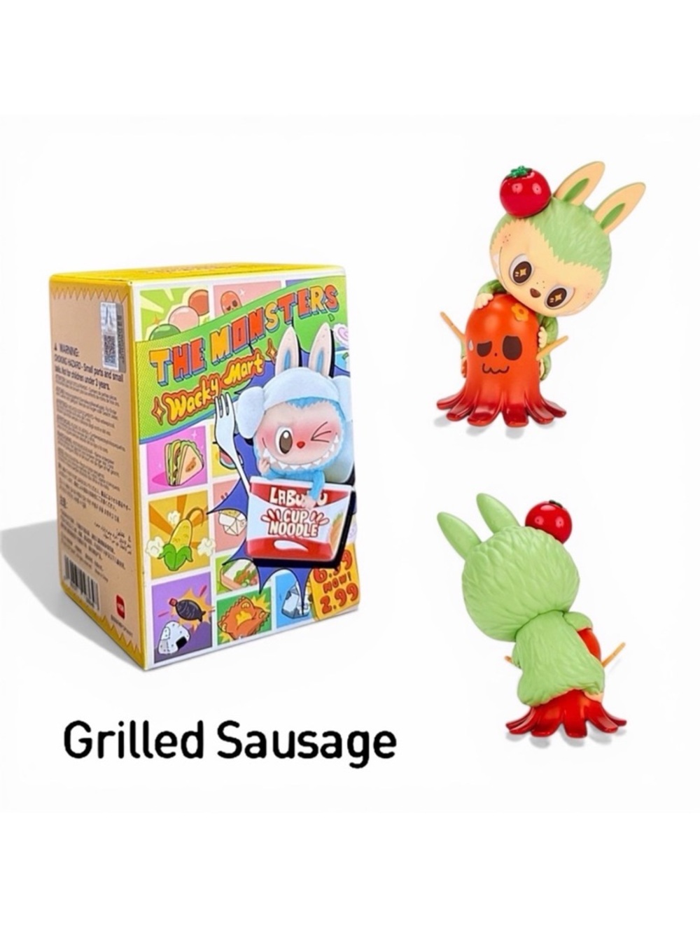 Pop Mart The Monsters Wacky Mart Series Grilled Sausage Figurine